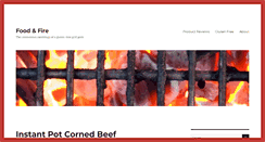 Desktop Screenshot of food-fire.com