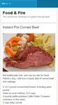 Mobile Screenshot of food-fire.com